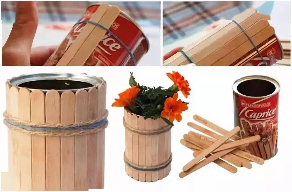 亲子手工暑假冰糕棍的妙用冰糕棍手工制作大全