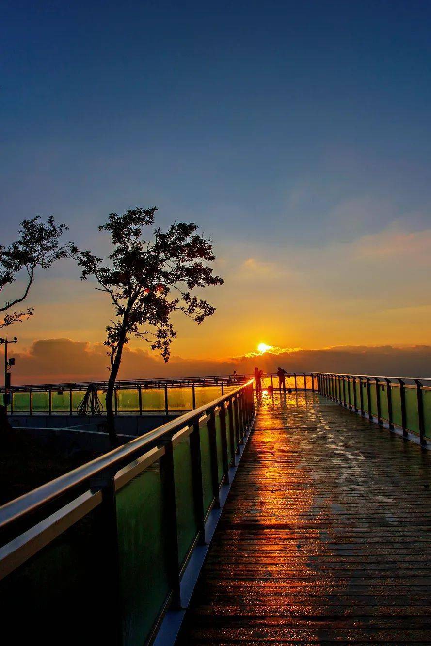 最美夕阳 摄影/唐传义