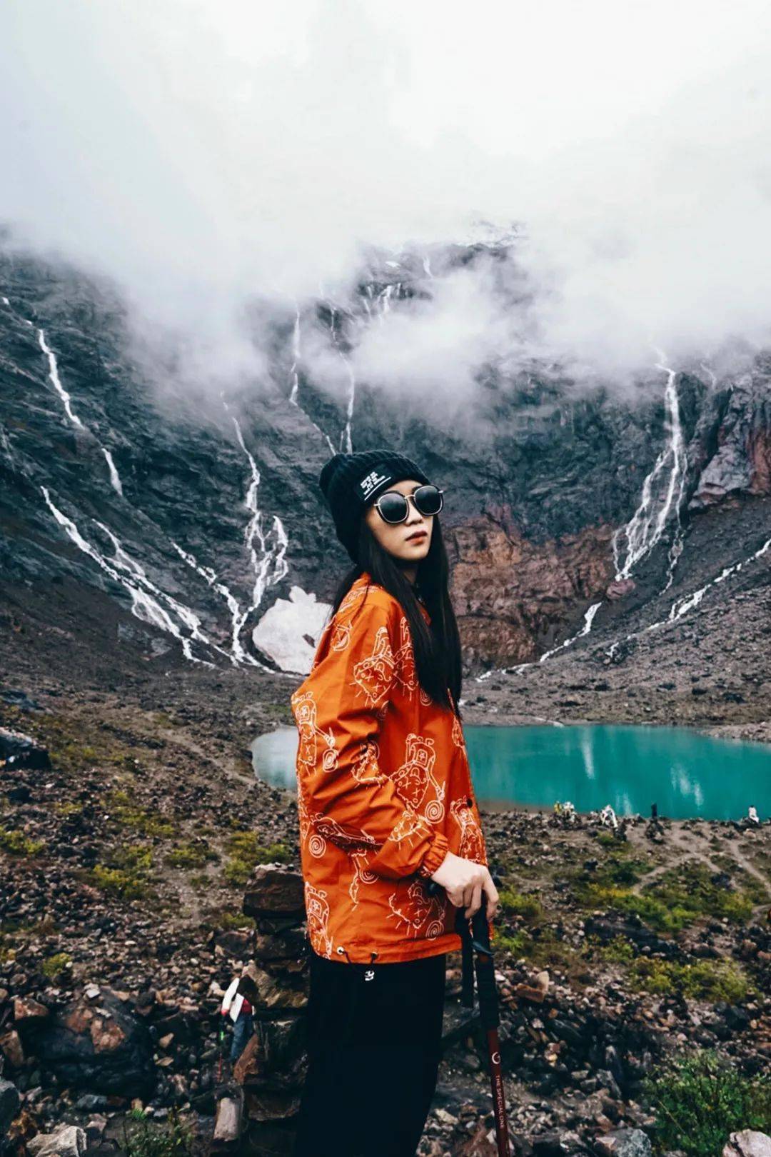 养在深闺的冰湖 /77下雨崩则通往神湖和神瀑上雨崩