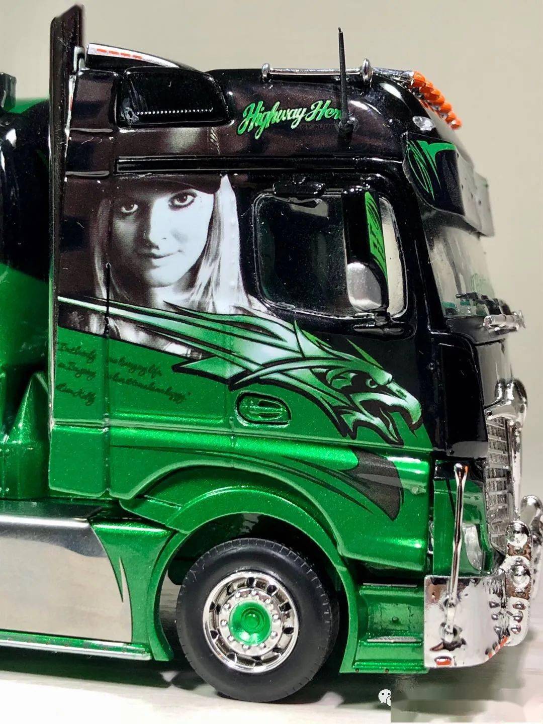 highwayhero公路英豪tekno150奔驰actrosmp4双罐车模型
