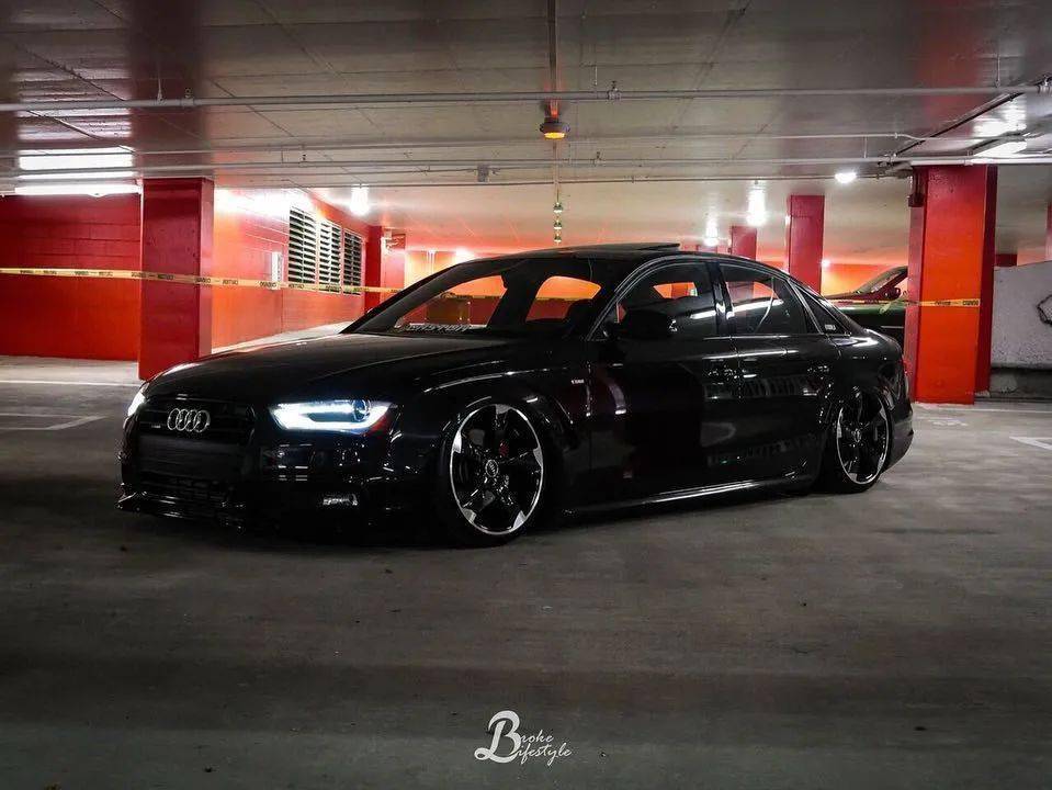 奥迪a4instagram改装集