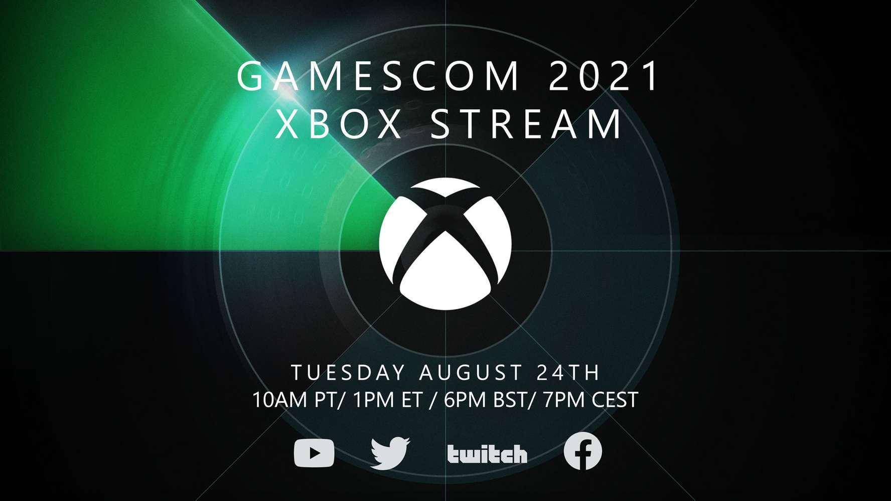 Xbox2021年科隆游戏展发布会敲定：8月25日凌晨1点_方和