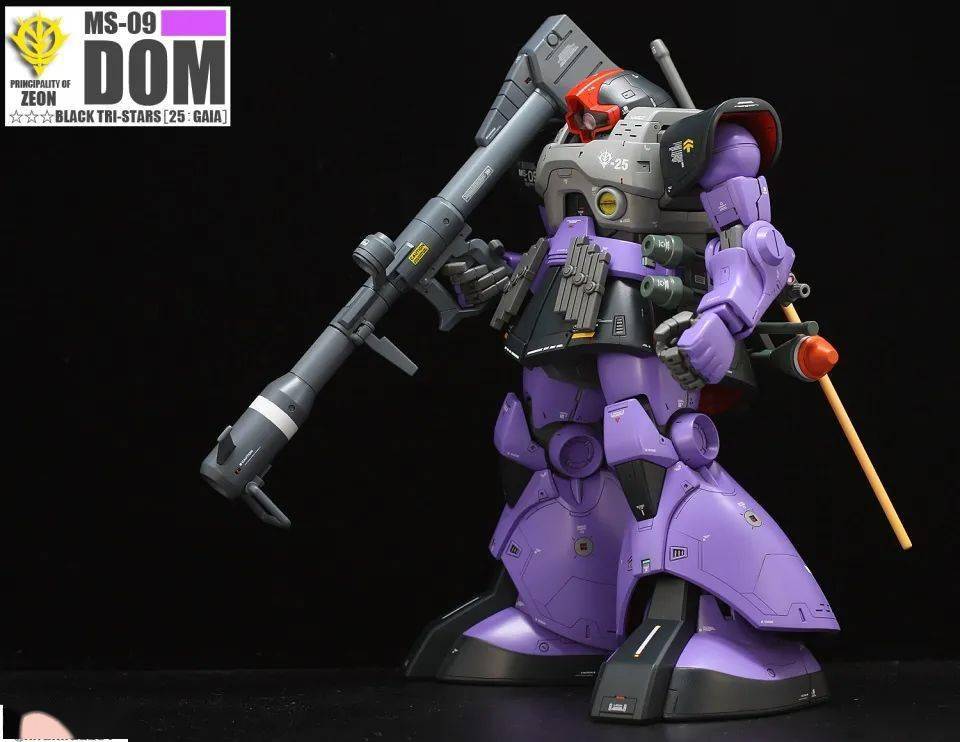 [小t高达秀]mg ms-09 黑色三连星 盖亚机