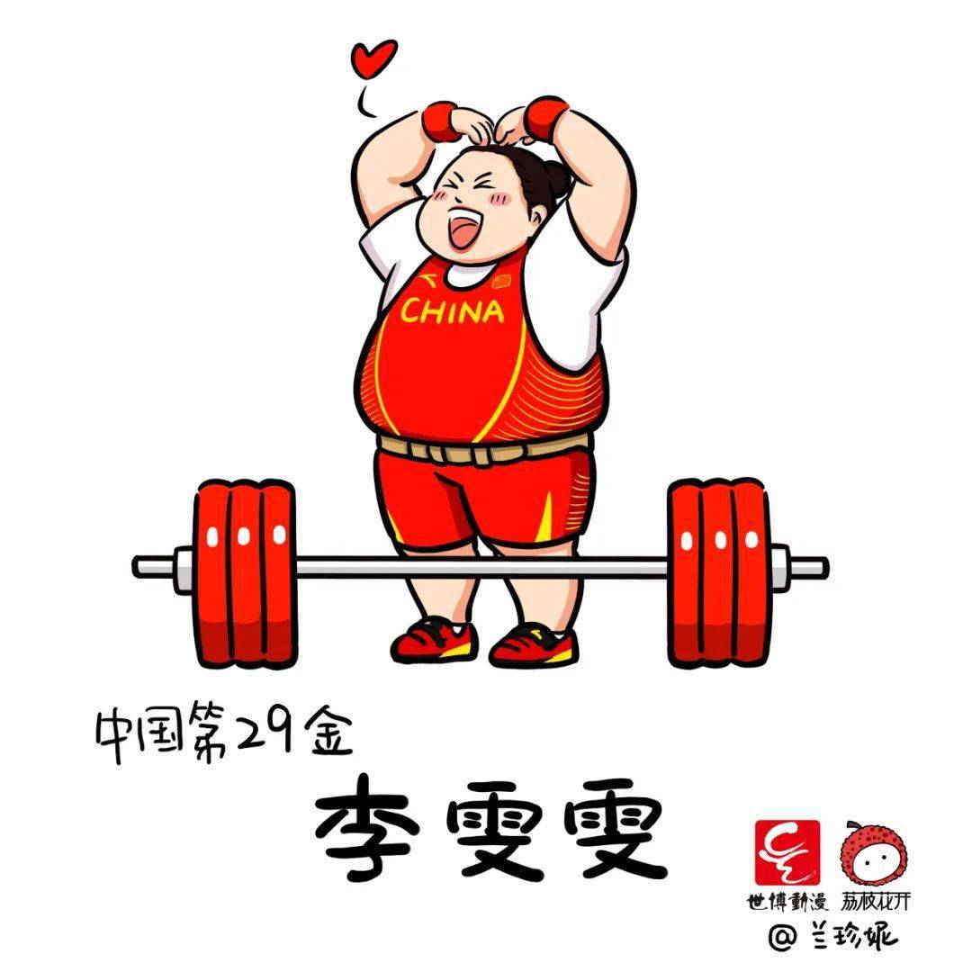 中国奥运会动漫头像图片
