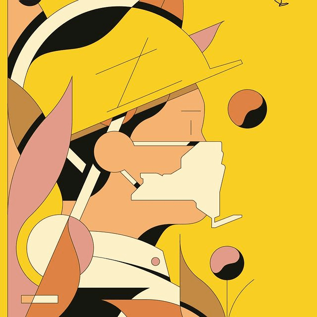 赏析elinevandam迷幻色蔓延绚烂想象