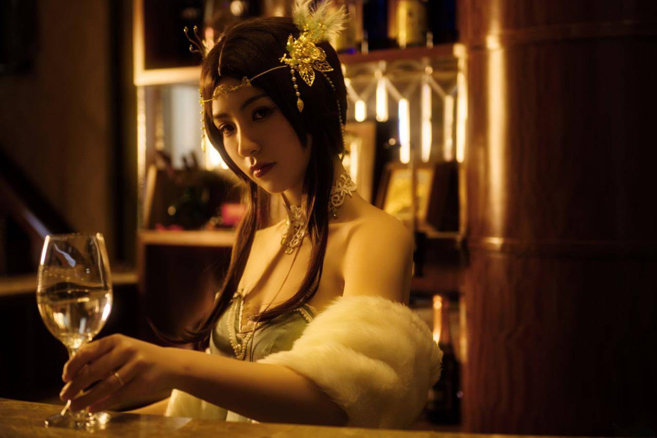 王者荣耀虞姬王者晚宴cosplay