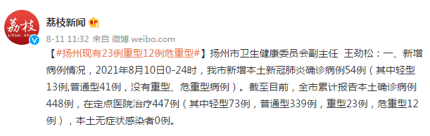 病例|扬州：第5轮核酸共检出25例阳性，现有2个高风险92个中风险地区