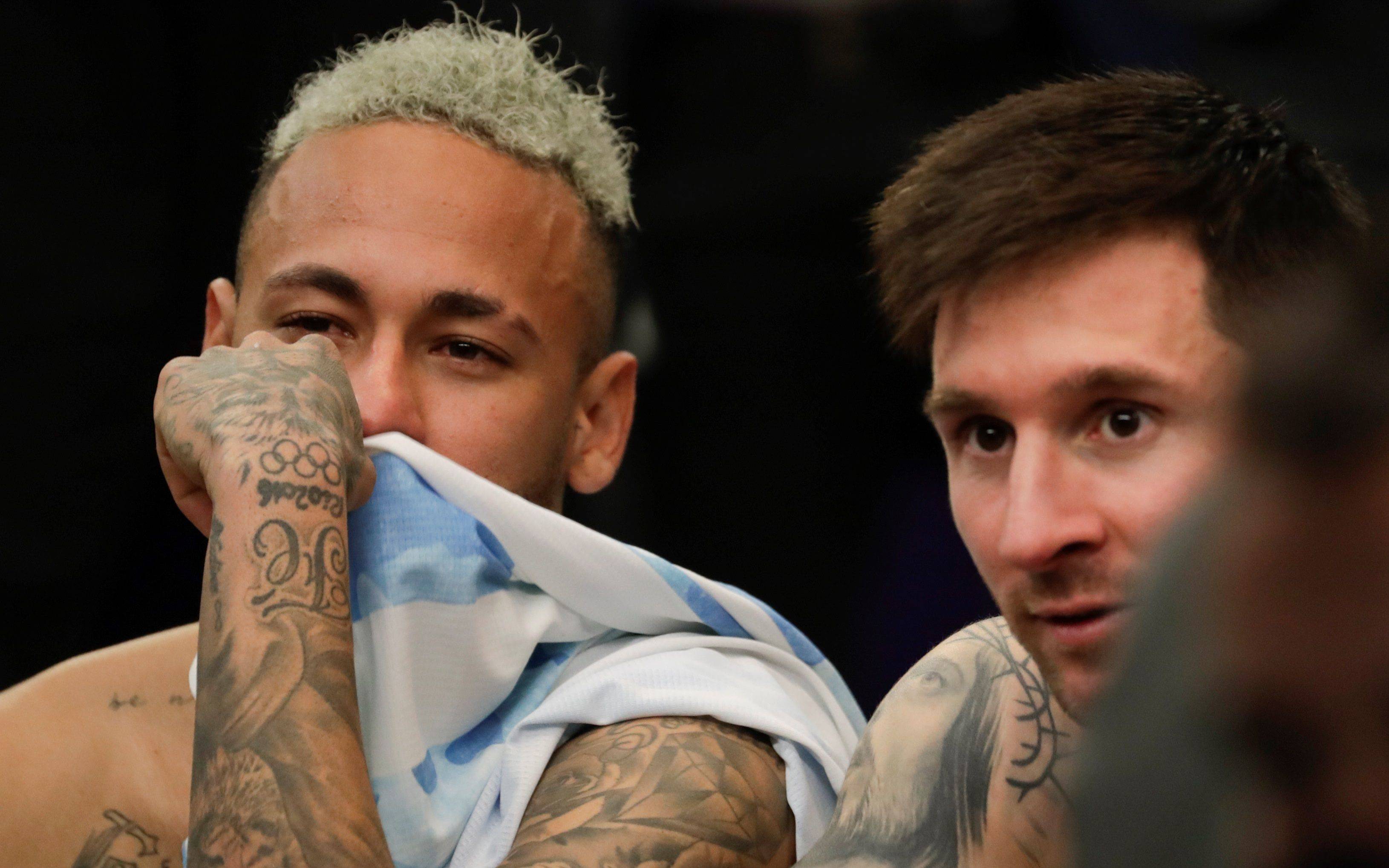 那些想和梅西做队友的人:内少最如意,阿坤最失意_内马尔