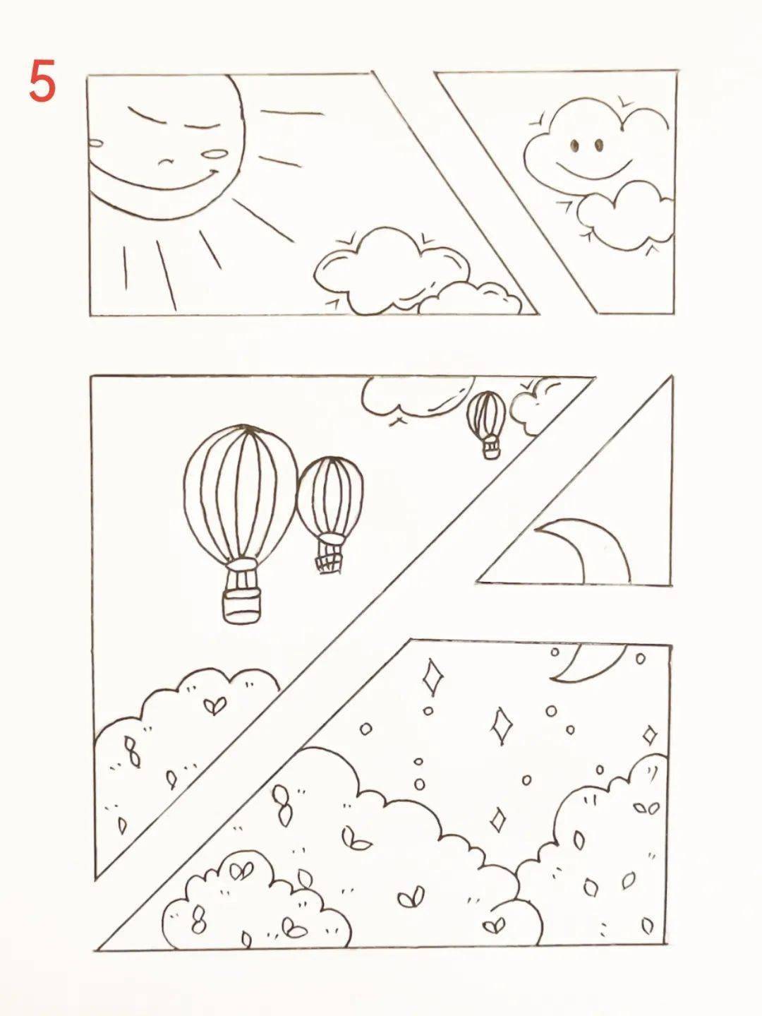 青画板 | 多边体框架式构图(总第2156期)