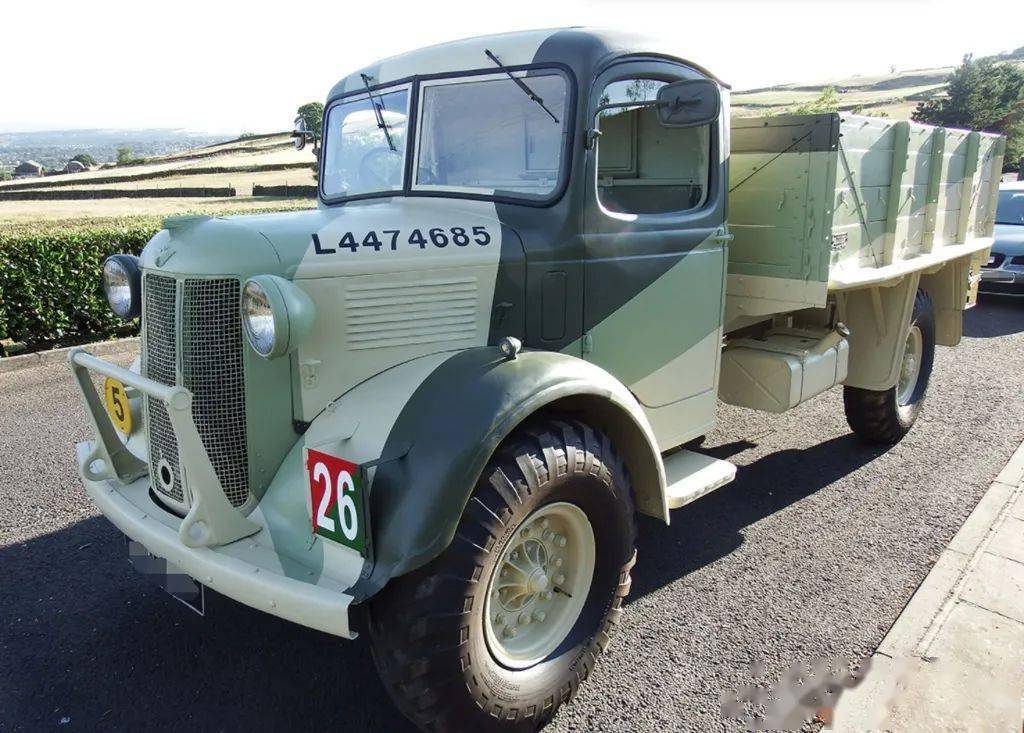 英国的奥斯汀k30运输车带鼻环的多用途卡车