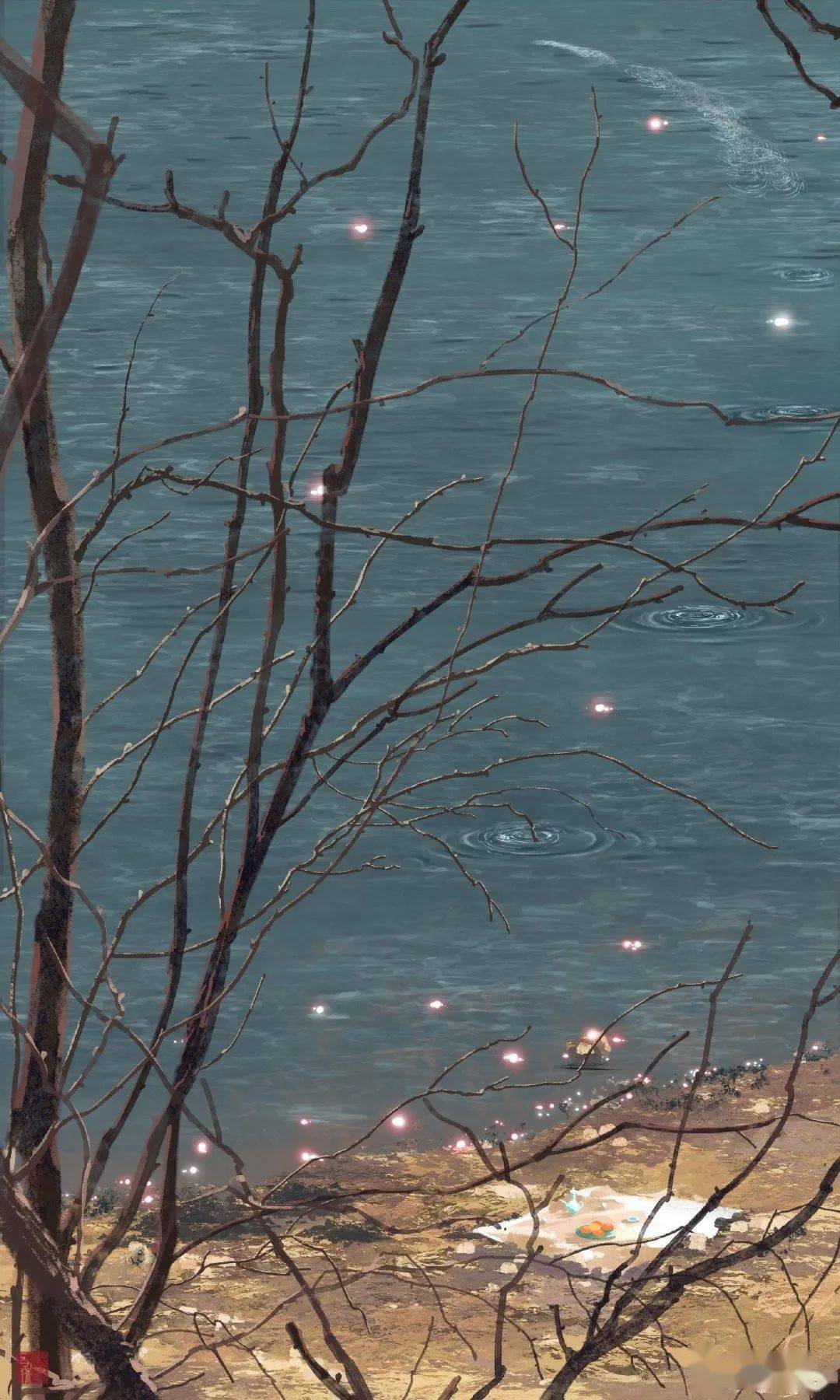 可以用来当背景的古风场景～闲过好时节_楼兰