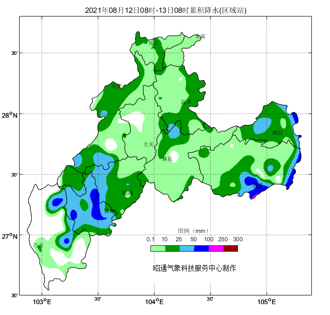 昭通彝良天气预报