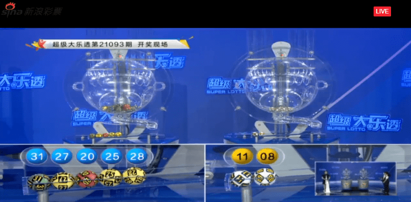 大乐透第21093期开奖快讯：前区全开大号+后区08 11