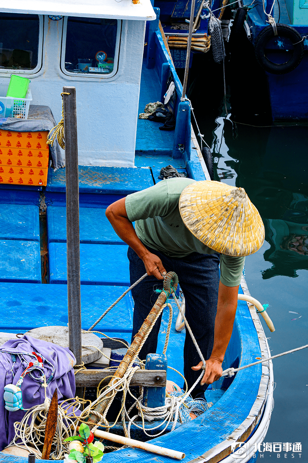 披荆斩棘的北海渔民