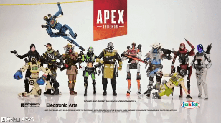 JakksPacific发布《Apex英雄》可动人偶宣传片