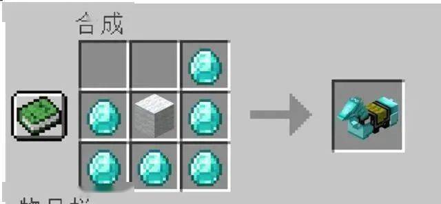 在最新版的minecraft 1.14中,皮革马铠被重新添加.