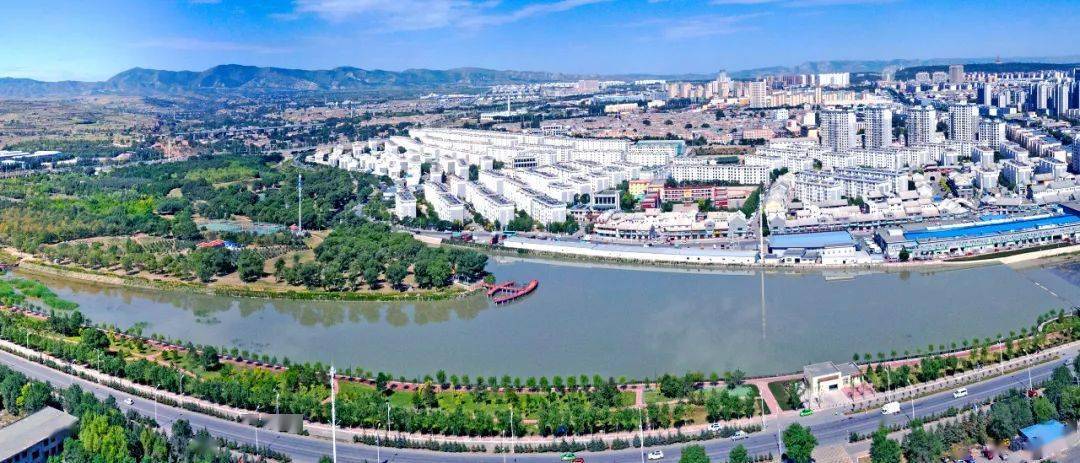 好去處公園 健身步道 橋樑 觀景臺碧草叢生 鮮花盛開清水河固原市區段