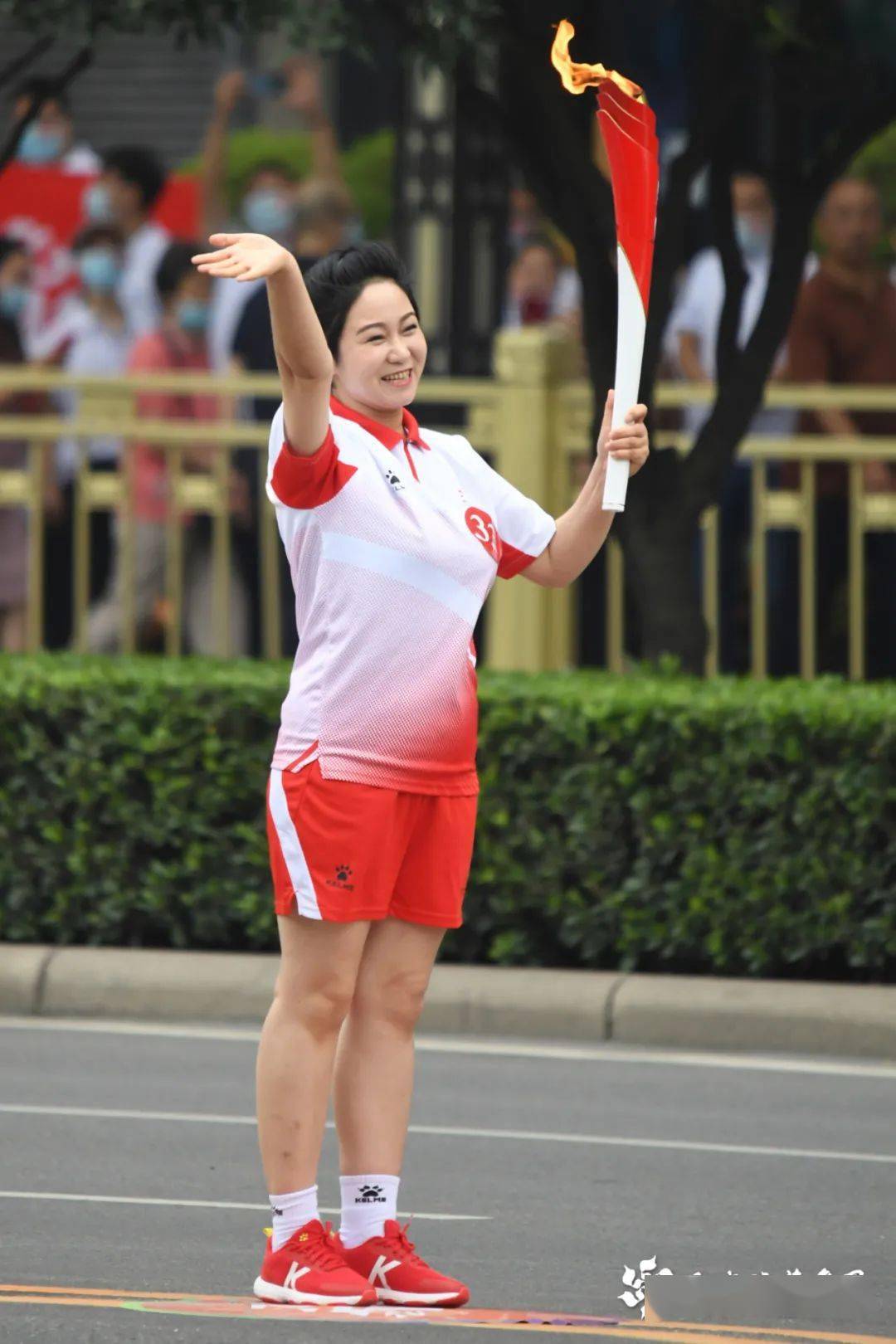 我眼中的十四运丨西安演艺集团火炬传递手杨升娟