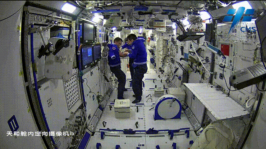 空间|采血化验、实施实验项目，神十二航天员已在轨工作生活60天