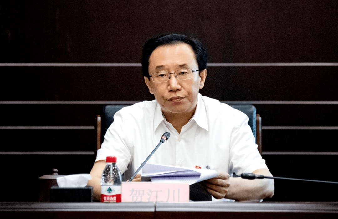 党委书记,董事长贺江川讲话,党委副书记,总经理李松平主