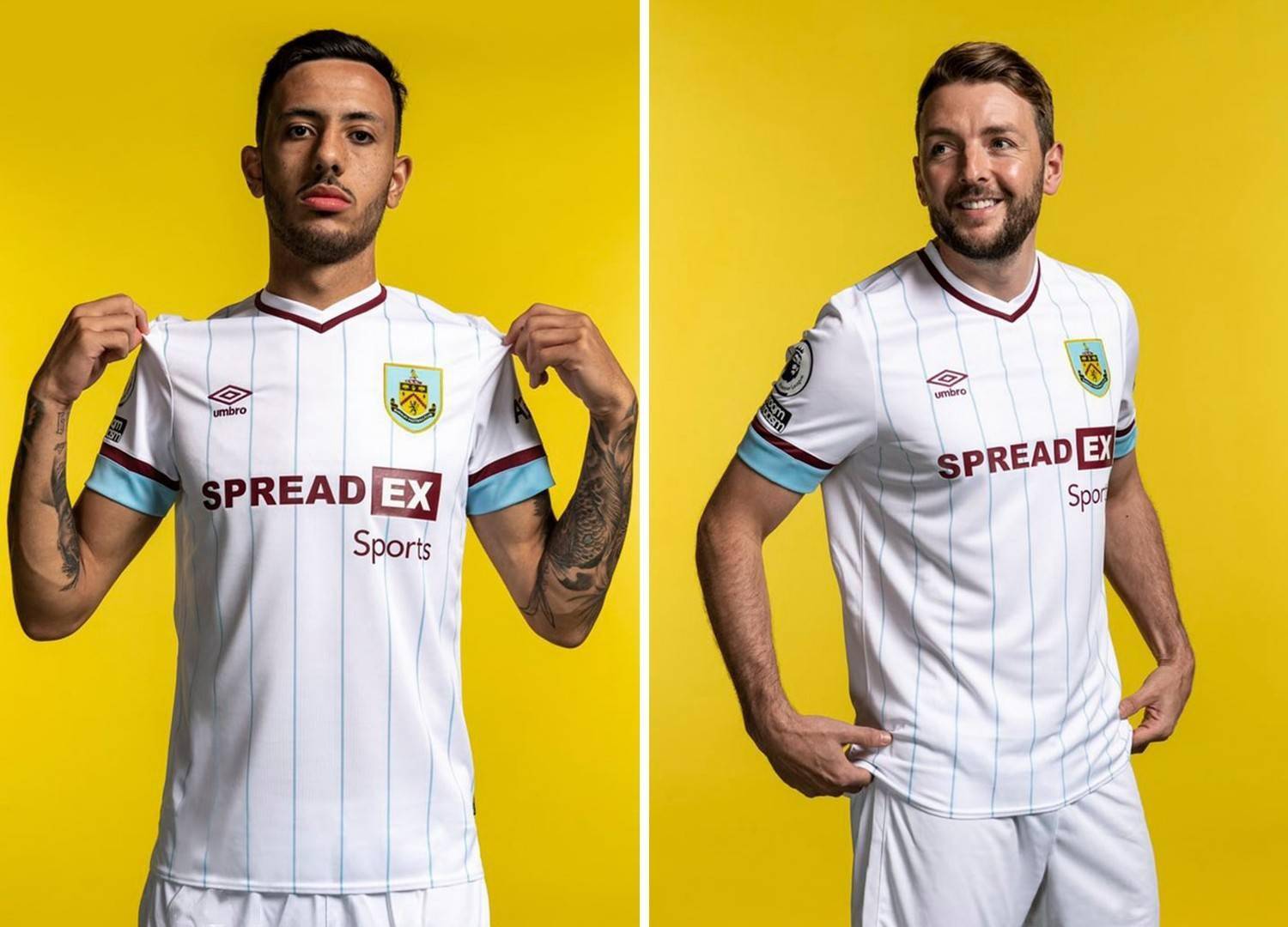 伯恩利发布2021/22赛季客场球衣