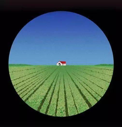 电脑验光时看到的小房子,是干什么用的?