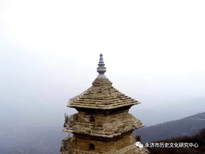 探寻古迹永济下寺栖岩寺塔林