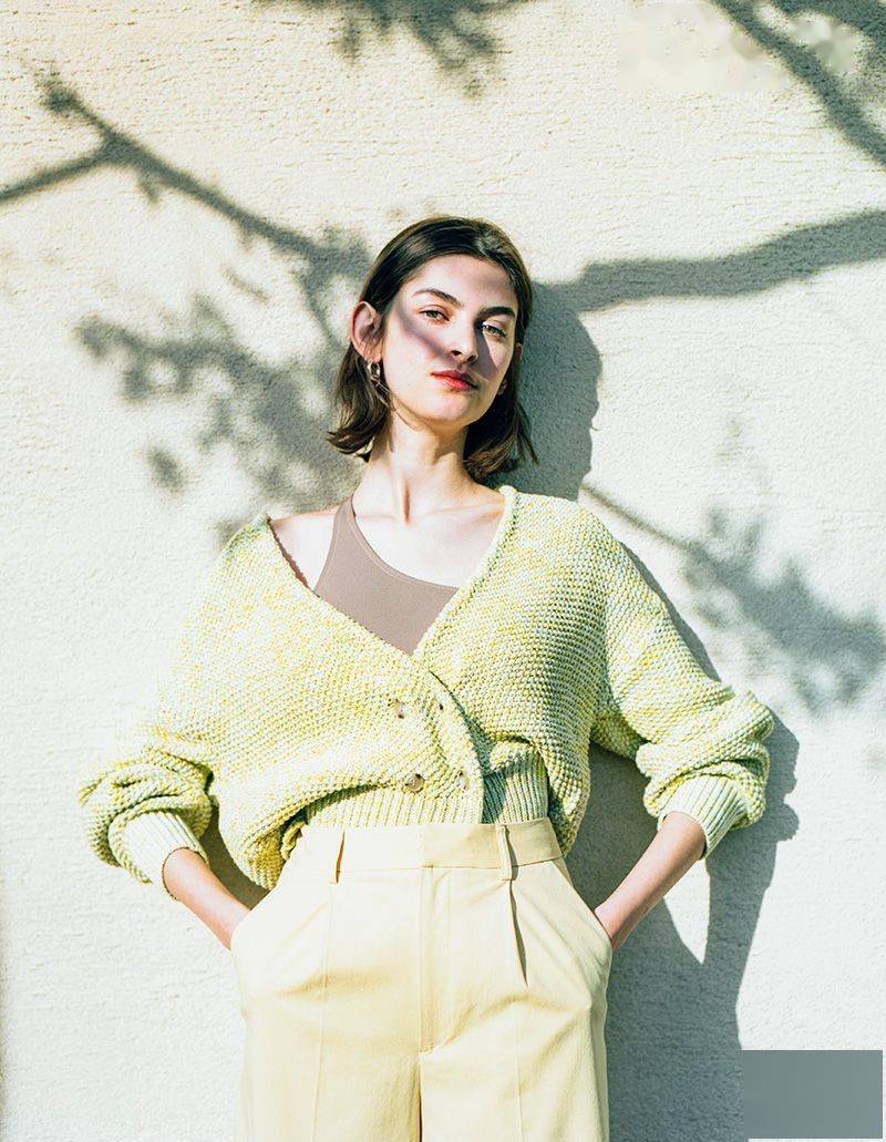 蓝色|初秋换季穿“ 奶奶衫 ”呀，太好穿了！