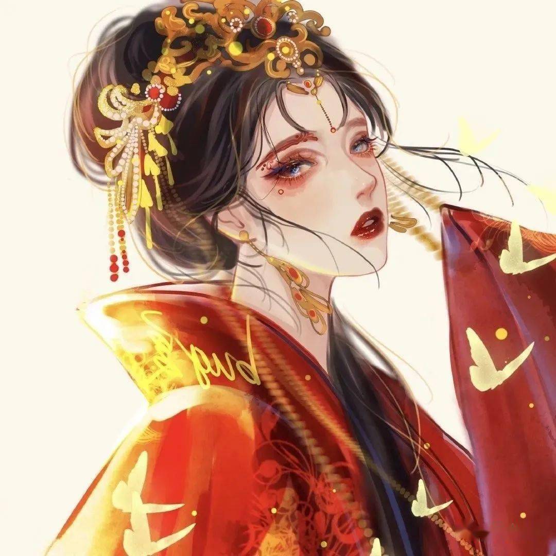 让人无法拒绝的古风情侣头像初见你眉眼如寒冬中吹来的春日暖风