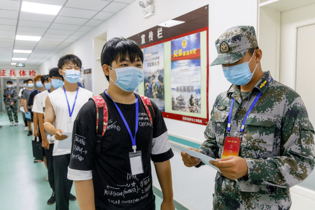 南开区2021年秋季征兵体检稳步推进
