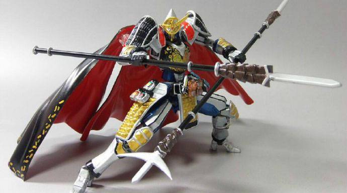 高达模型改造《假面高达》铠武极武装大将军