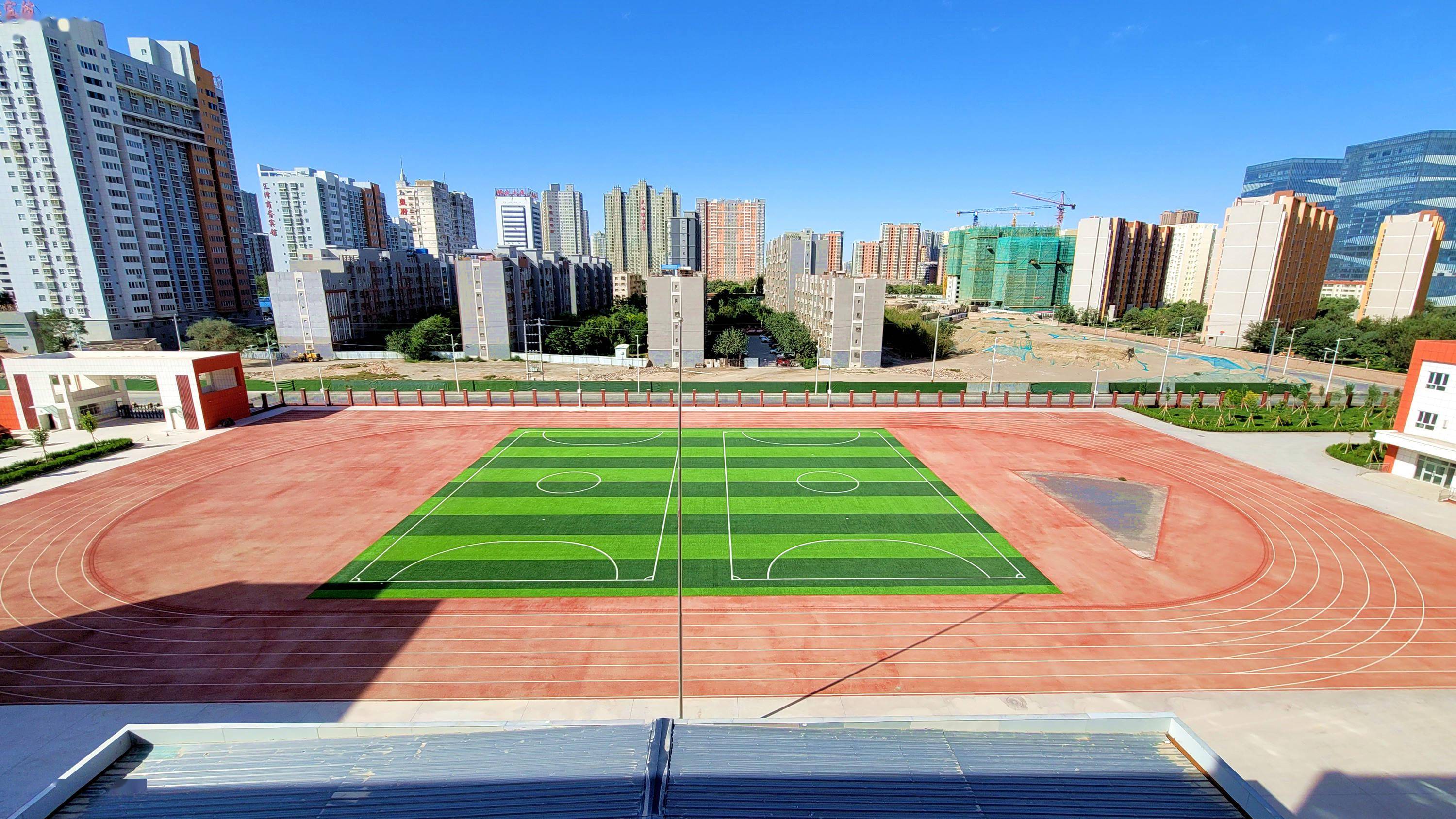 好消息!库尔勒市实验中学十七中校区8月底开学