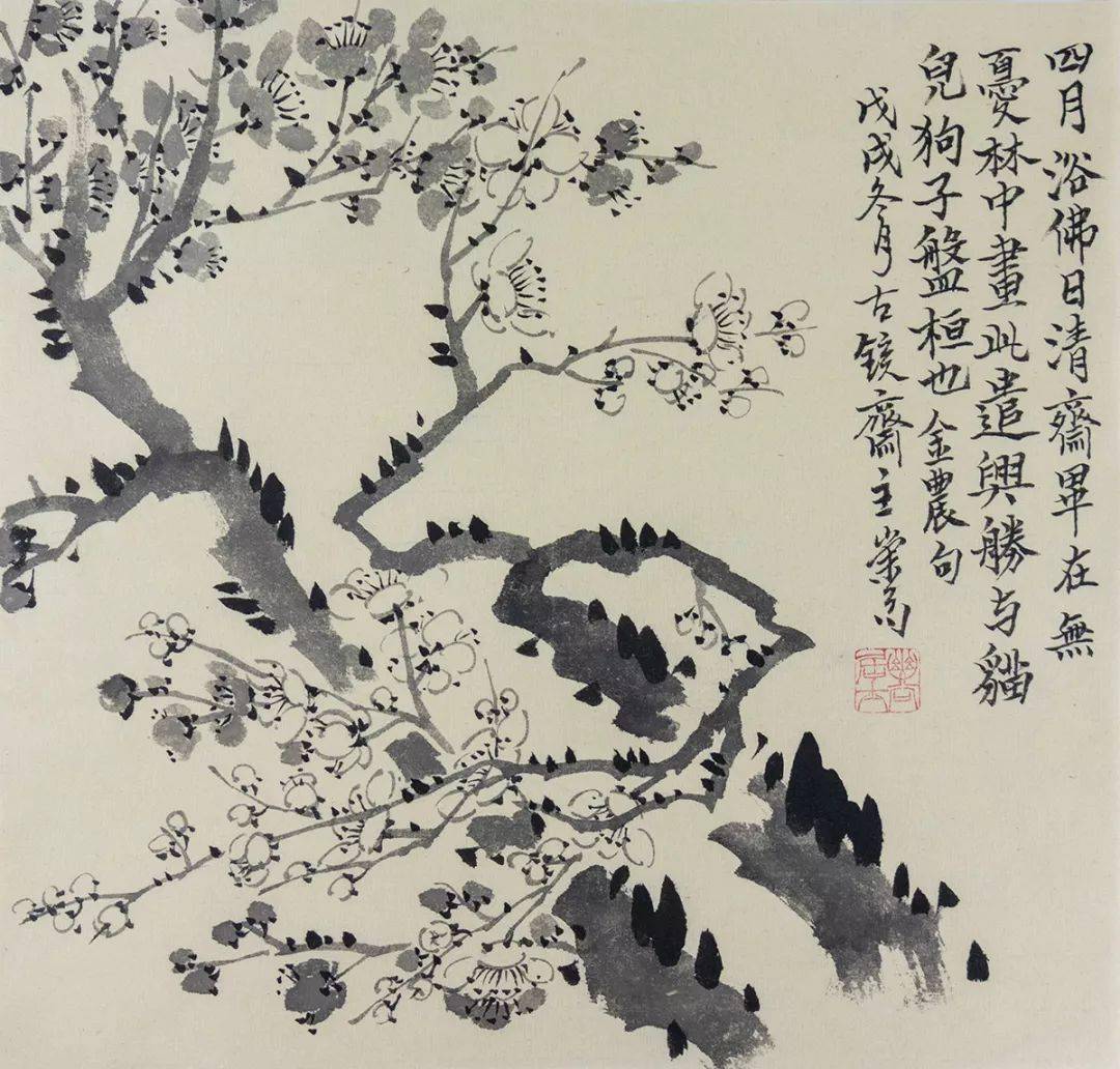 国画梅兰竹菊100幅欣赏!_梅花 国画梅兰竹菊100幅欣赏!_梅花