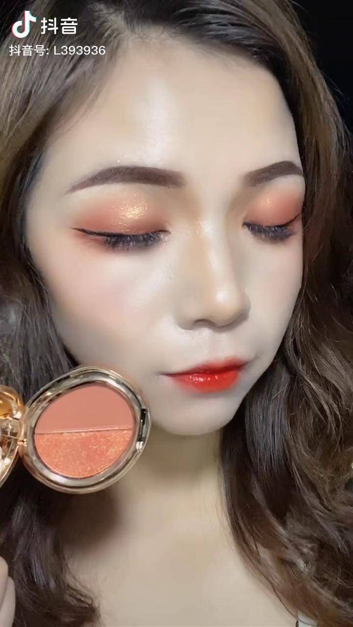 最喜欢的南瓜色!美妆分享 眼影 分享妆容