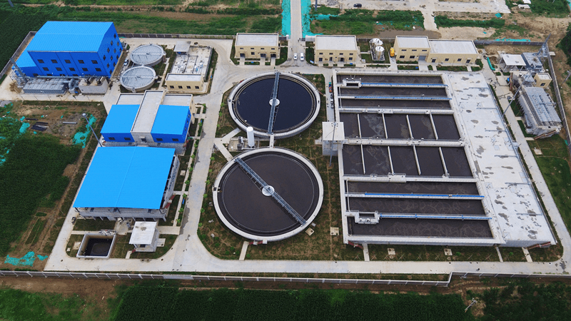 去污还清润良田|德州市陵城区第二污水处理厂扩建项目建成投产