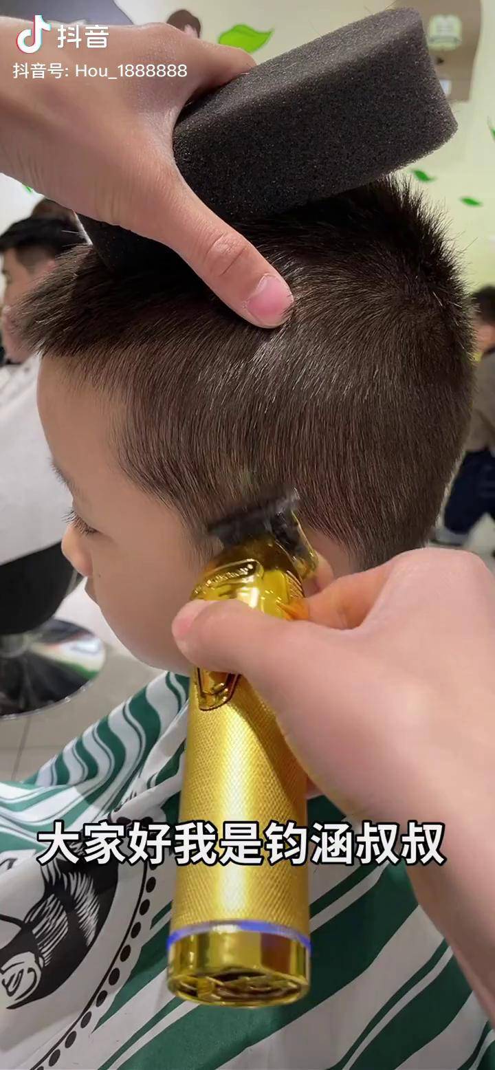儿童剪发发型雕刻做了2个小时的视频会有多少人呢