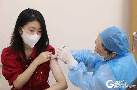 疫苗|青岛15-17岁青少年开打第二针新冠疫苗