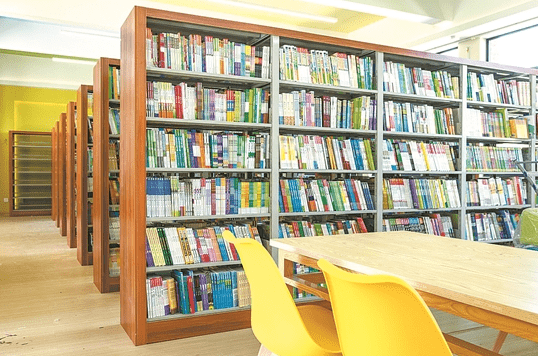 怡海小学图书馆(图片由怡海小学提供)