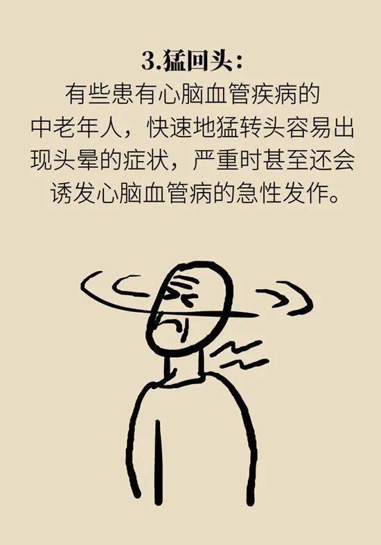 医学漫画|【关注】6个致命小动作，你家老人可能天天在做