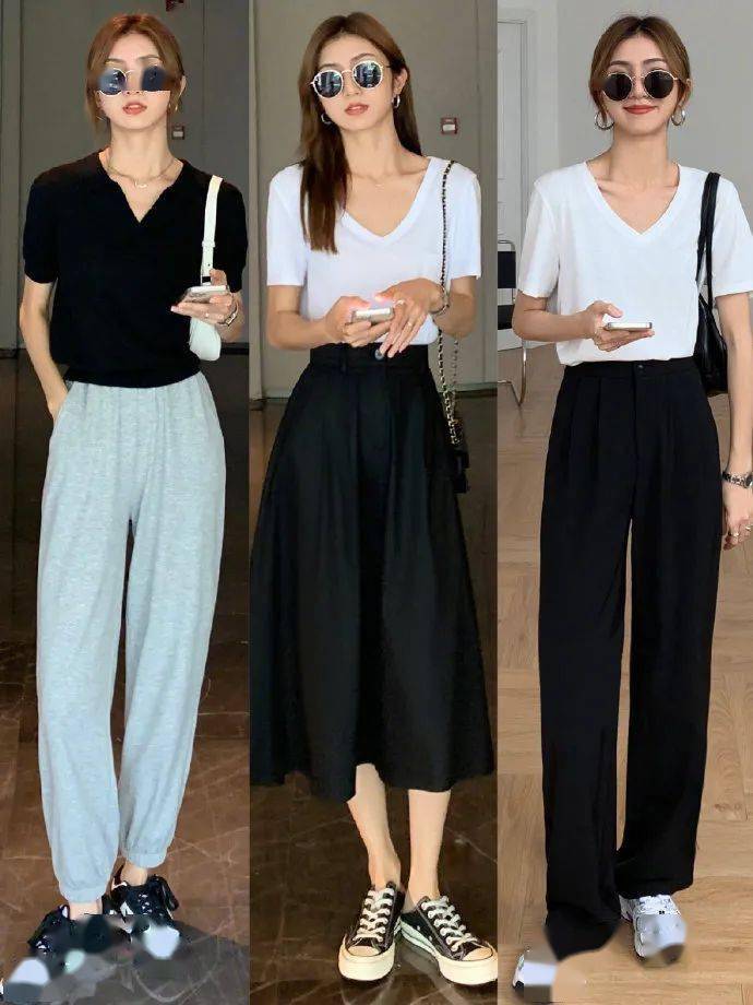 夏末秋|真人示范 | 夏末秋初,不同颜色这样穿,时髦高级还显白!