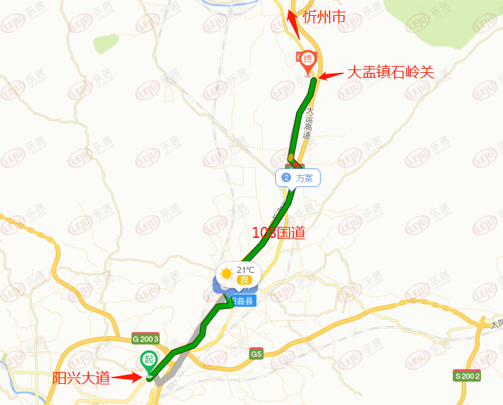 襄汾108国道改道规划图图片