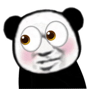 动漫熊猫头像沙雕图片