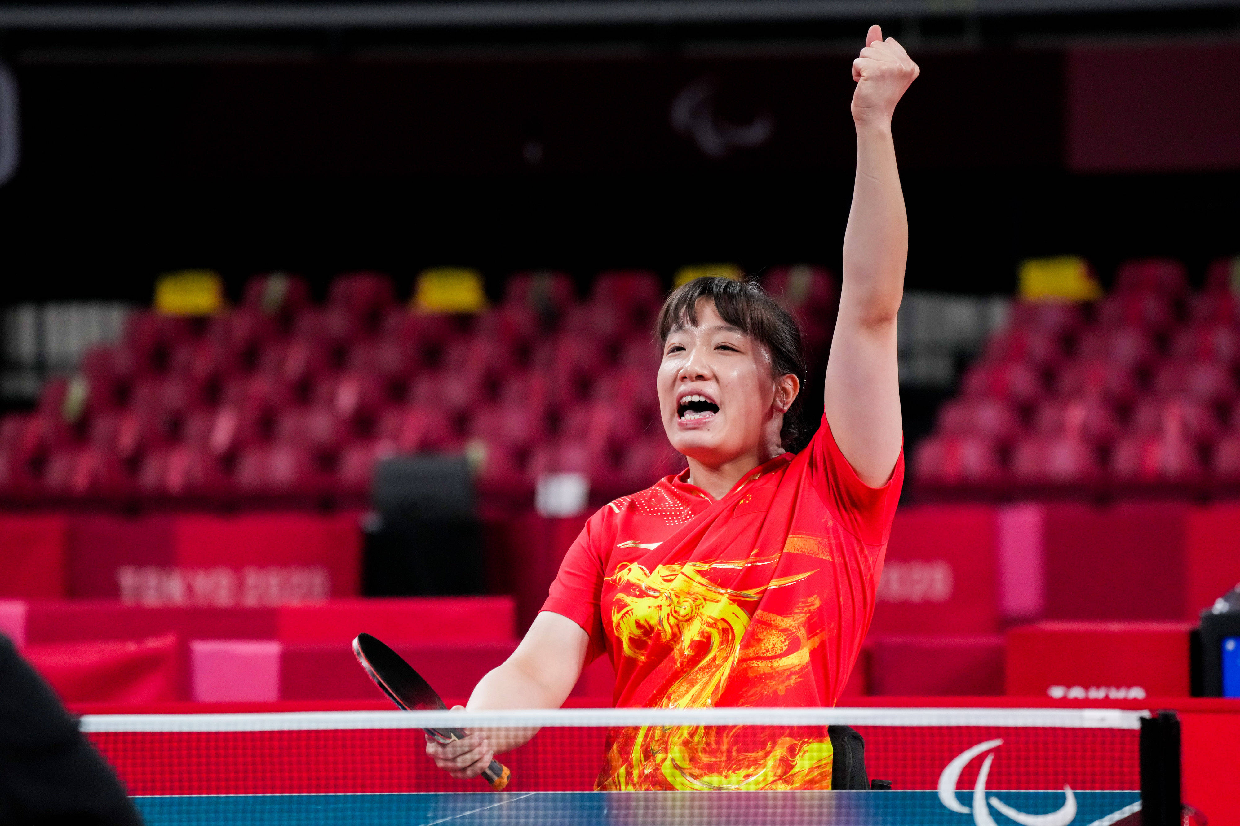 乒乓球——薛娟夺得女单3级金牌