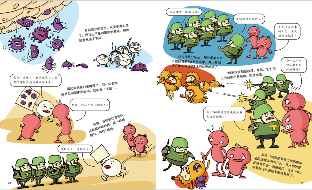 它把纯科普变成漫画,通过漫画的形式,导入概念,让抽象,难懂的原理知识