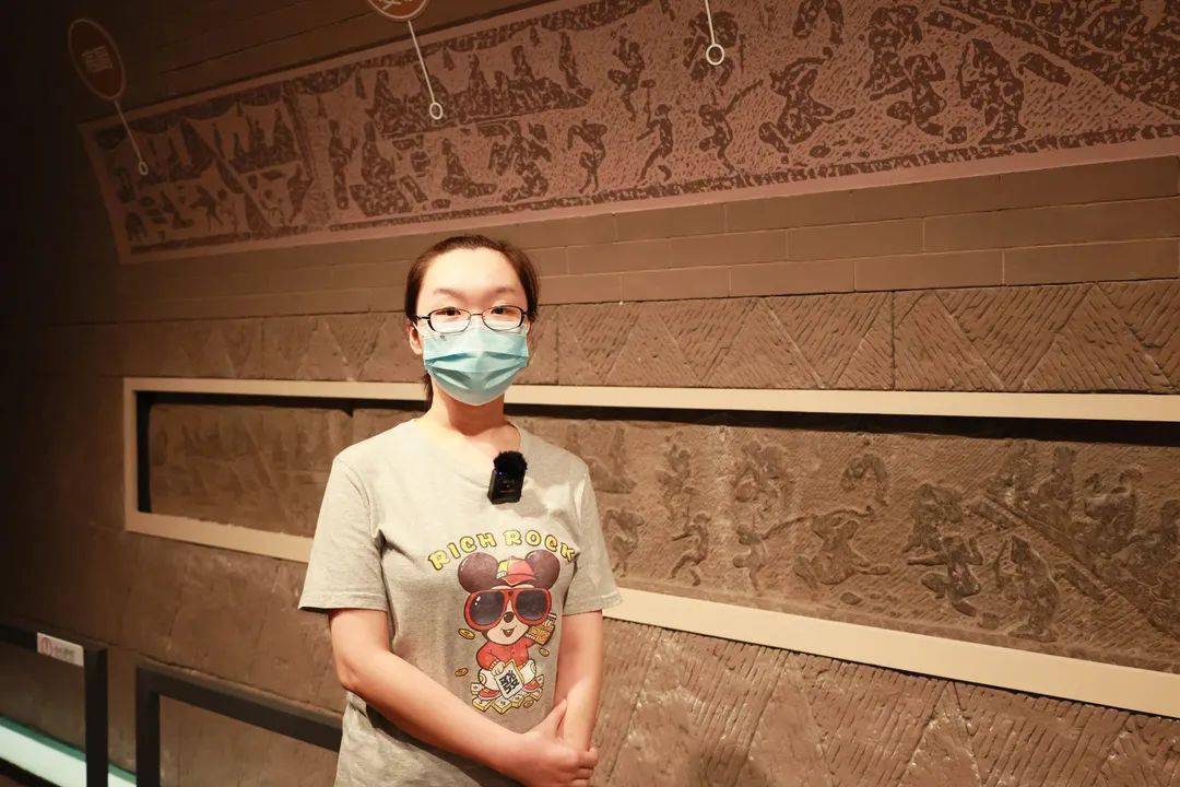 杨婧介绍东汉宴饮乐舞车马出行画像石杨婧介绍,这组画像石1953年出土