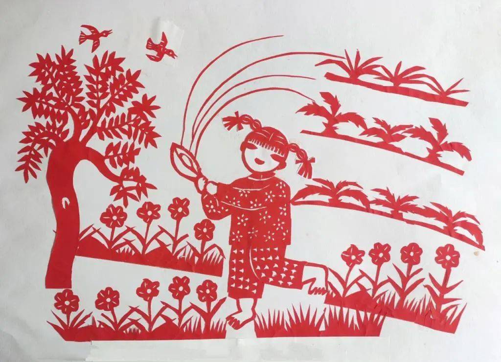 历时三年家乡人用102幅剪纸作品再现萧红故事