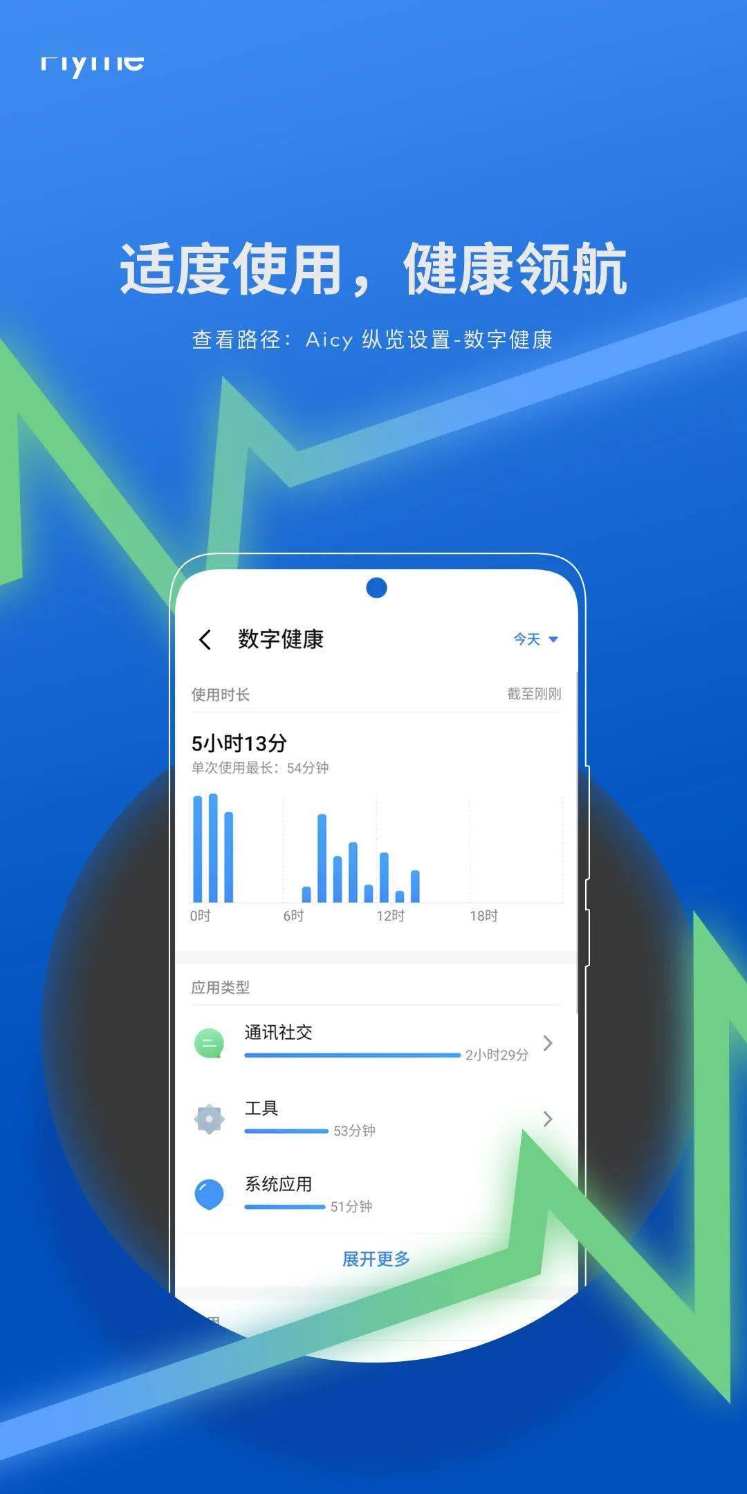 flyme数字健康手机使用情况尽收眼底