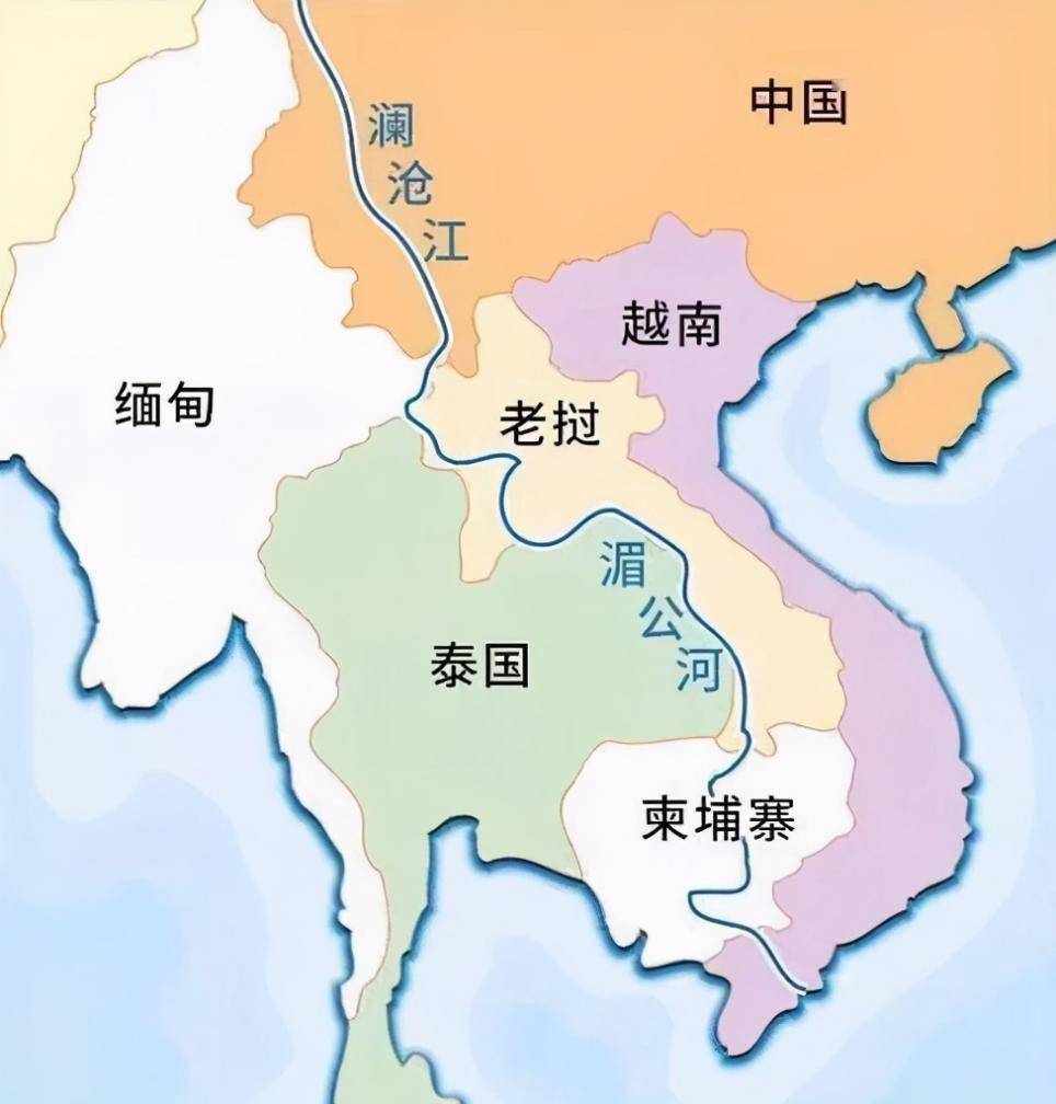 湄南河位置图片