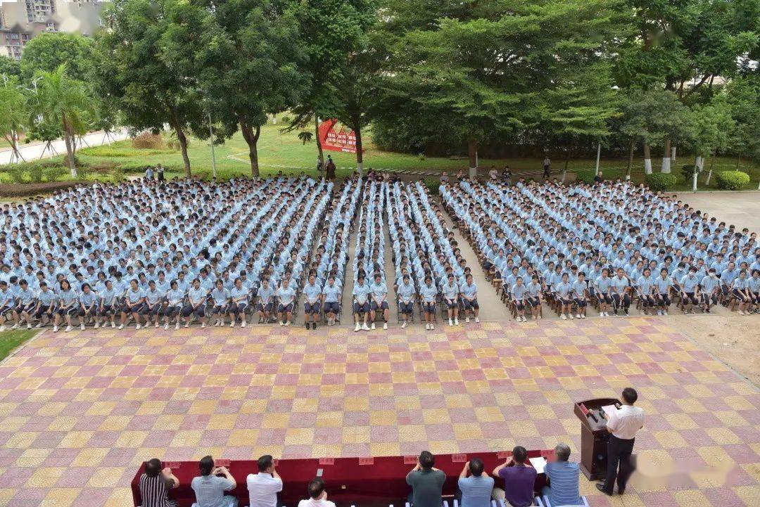 漳浦一中举行2021级新生开学典礼