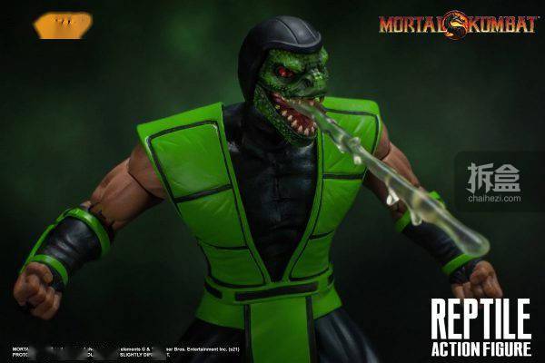 storm toys 真人快打 reptile 蜥蜴人 1/12可动人偶 兵人